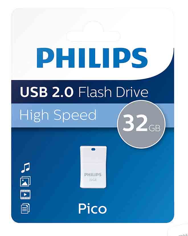 فلش Philips Pico USB 2.0 Flash Memory - 32GB‌